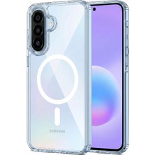 CepStok Samsung Galaxy A57 Magsafe Özellikli Şeffaf Telefon Kılıfı