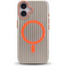CepStok iPhone 16 Kılıf Magsafe Wireless Şarj Özellikli Slimfit Ince Sert Pc Kapak