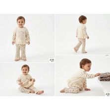İkikareshop 6/24 Ay Ispanyol Paça Penye Bebek Takımı