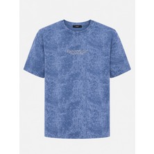 Classics Men Baros Slim Fit Erkek Kısa Kol Yıkamalı Tshirt  7678