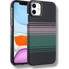 Bruntoo BR Iphone 11 Uyumlu Vega Karbon Fiber Lüks Ince Magsafe Telefon Kılıfı