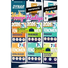Fenomen Yayıncılık 7.sınıf A Soru Bankası Seti 1 Ad Kitap Hediye