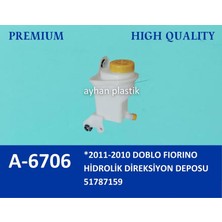 Ayhan Depomix Hidrolik Direksiyon Yağ Deposu Kapaksiz Fiorino-Linea-Doblo Ym