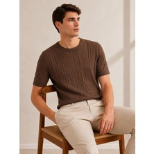 Classics Men Huffa Slim Fit Erkek Kısa Kol Triko Tişört  7676