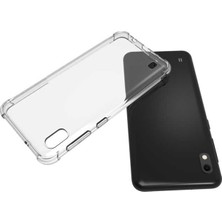 ZM Store Galaxy A10 Uyumlu Kılıf Nitro Anti Shock Sert Şeffaf Silikon Kapak