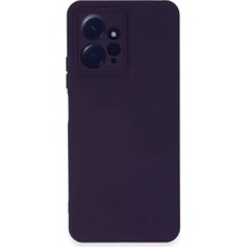MarkEntegra Newface Xiaomi Redmi Note 12 4g Kılıf Nano Içi Kadife Silikon - Mor