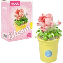 Koco Bloom Boutique Flower Serisi Saksı Çiçekleri  - Zambak 182 Parça