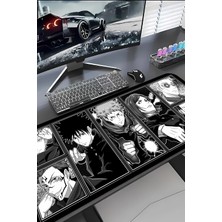 Charmbi Jujutsu Kaisen Mouse Pad – 30X70 Büyük Gaming Mousepad, Kaymaz Taban Oyuncu