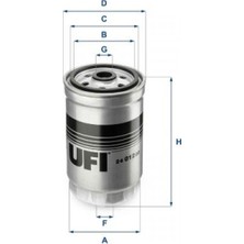 Ufi Depomix Yakit Filitresi Accent-Getz-I30-Sante Fe-Sonato V-Sorento 1.5-2.0-2.2-2.5 Crdi ( Oem Montaj Ürün )