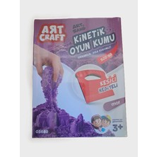 Art Craft Aksesuarlı Mor Kinetik Oyun Kumu 500 gr