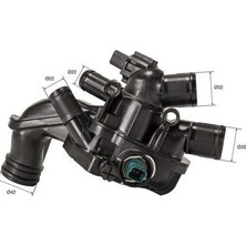 Mahle Depomix Termostat (107C) Komple P308-P207-C3 Picasso 1.4 16V (EP3)-P207-P308-PARTNER Tepe-Berlingo III-P3008 -C3 Iii-C4 Picasso-Ds3-C3 Picasso 1.6 (EP6-EP6C)
