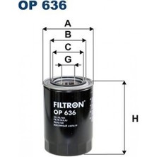 Filtron Depomix Yag Filtresi Mitsubishi Pajero Ii, Pajero Iii