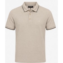 Classics Men Gewer Slim Fit Erkek Polo Yaka Kısa Kol Tişört  7680