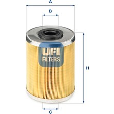 Ufi Depomix Yakit Filtresi Lgn Ii-Espace Iv-Mgn Ii-Kng 1.9 Dci-Master Ii-Movano 2.8 Dti-Carisma-Primera