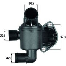 Mahle Depomix Termostat (Komple) (87C)AMAROK Crafter Ckub Cslb Cdca Cdba Cktb Cktc Ckuc