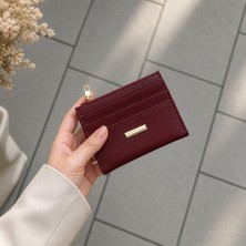 Moda Sekiz Kadın Çok Bölmeli Kartlık Cüzdan