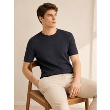 Classics Men Turbulance Slim Fit Erkek Kısa Kol Triko Tişört  7673