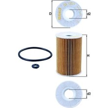 Mahle Depomix Yağ Filtresi M166 W168 A Sinifi -Vaneo 1,6 02/