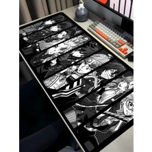 Charmbi Demon Slayer Mouse Pad – 40X90 Büyük Gaming Mousepad, Kaymaz Taban Oyuncu