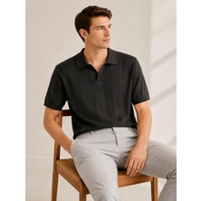Classics Men Huffa Slim Fit Erkek Polo Yaka Triko Tişört  7677