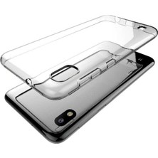 ZM Store Galaxy A10 Uyumlu Kılıf Süper Silikon Yumuşak Şeffaf Kapak