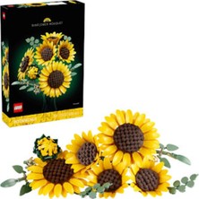 LEGO Botanicals Ayçiçeği Buketi 11502 - Yetişkinler Için Dekoratif Model Yapım Seti (686 Parça)