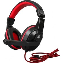MarkEntegra Hello 3.5 mm Stereo Kablolu Ledli Mikrofonlu Siyah Gaming Oyuncu Kulaklık HL-5351