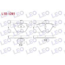 Otoco Bmw 3 Serisi (E90) 318 I 2005-2011 / (E90) 320 I 2005-2011 Ön Fren Balatası