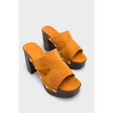 Capone Outfitters Jelene Platform Tek Bantlı Kadın Sabo Terlik