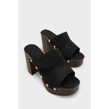 Capone Outfitters Jelene Platform Tek Bantlı Kadın Sabo Terlik