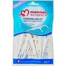 Manner Science Kürdanlı Diş Ipi 50'li