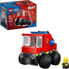 LEGO City Araçlar - Itfaiye Kamyonu 60482 – 5 Yaş ve Üzeri Çocuklar Için Minifigür Içeren Yaratıcı Oyuncak Yapım Seti (67 Parça)