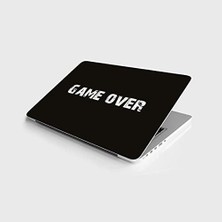Laptop Notebook Pc Kaplama Etiketi Game Over
