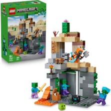 LEGO Minecraft Zombi Zindanı 21587 - 8 Yaş ve Üzeri Çocuklar Için Yaratıcı Oyuncak Yapım Seti (284 Parça)