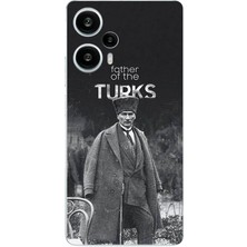TechTree Poco F5 Uyumlu Atatürk'ün Mirası Baskılı Silikon Kılıf