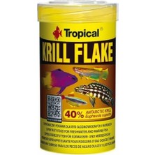 Krill Flakes Balıklar Için Krill Içerikli Pul Balık Yemi 100 ml 20GR