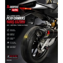 Aprilia Rsv4 ve Tuono V4 Orijinal Carbon Akrapoviç Egzoz Lisanslı