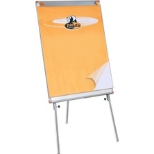 Panda Yazı Tahtası Teleskobik Ayaklı 50X70 cm Beyaz Renkli Laminant Yüzey 1 Adet