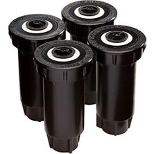 1802AP4PK Profesyonel Açılır Yağmurlama, Ayarlanabilir 0-360° Desen, 8' - 15' Püskürtme Mesafesi, 2" Yüksekliği, 4'lü Paket