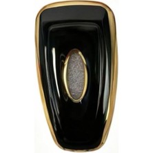 Autohan Keys Focus, C-Max, Fiesta, Mondeo, Transit Araç Anahtarı Için Siyah Silikon Koruyucu Kılıf
