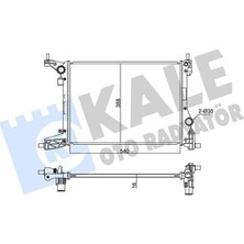 Su Radyatörü Al/pl/brz Egea 1.4 Mjet - Kal 347295