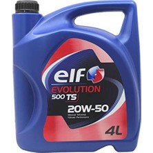 Elf 500 Ts 20W/50 4 Lt Benzin ve Dizel Motor Yağı