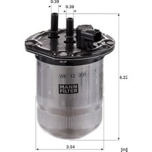 Mann Filter Yakıt Filtresi Wk 12 008 (Renault)