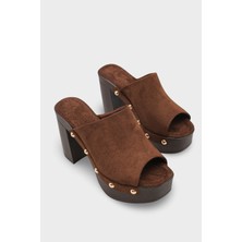 Capone Outfitters Cornelle Platform Tek Bantlı Kadın Sabo Terlik