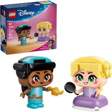LEGO Disney Princess Mini Yasemin ve Rapunzel 43303 - 5 Yaş ve Üzeri Çocuklar Için Yaratıcı Oyuncak Yapım Seti (59 Parça)