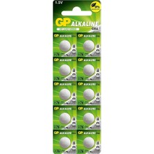MegaSepet Gp LR44 A76 1.5V Alkalin Pil 10'lu Paket