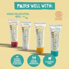 N'jill N' Jill Kids Plastik Serbest Organik Diş Fırçası, Sıfır Atık Naylon Bristles Kauçuk Üzerinde Yumuşak Olur, Küçük Eller Için Ergonomik Saplar, First Tooth Için Uygundur -