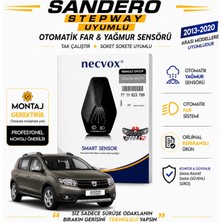 Necvox 2013-2020 Dacia Sandero Stepway Uyumlu Otomatik Yağmur ve Far Sensörü - Tak Çalıştır Ürün