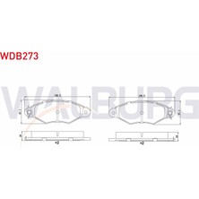 Otoco Renault Kangoo (Kc0 / 1) 1.5 Dcı 1998-2008 Ön Fren Balatası