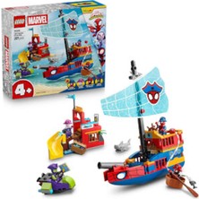 LEGO Marvel Spidey ve Inanılmaz Arkadaşları Spidey Takımı Korsan Gemisi 11208 - 4 Yaş ve Üzeri Çocuklar Için Yaratıcı Oyuncak Yapım Seti (201 Parça)